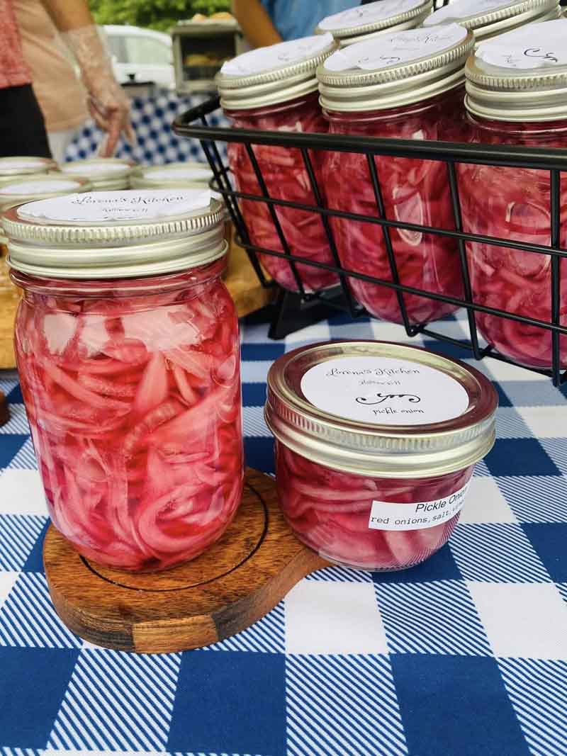 Lorenas Pickled Onions